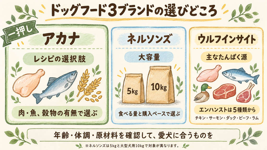 ドックフード特徴
