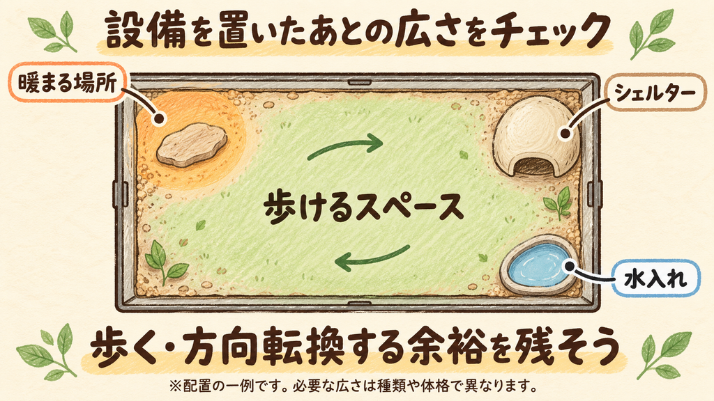 上から見た配置図