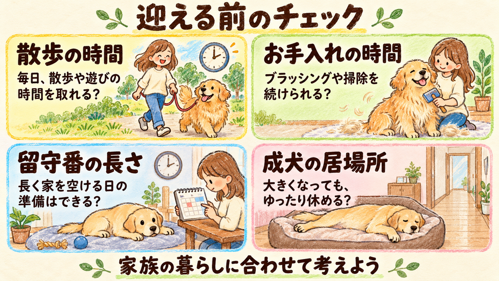 迎える前チェック